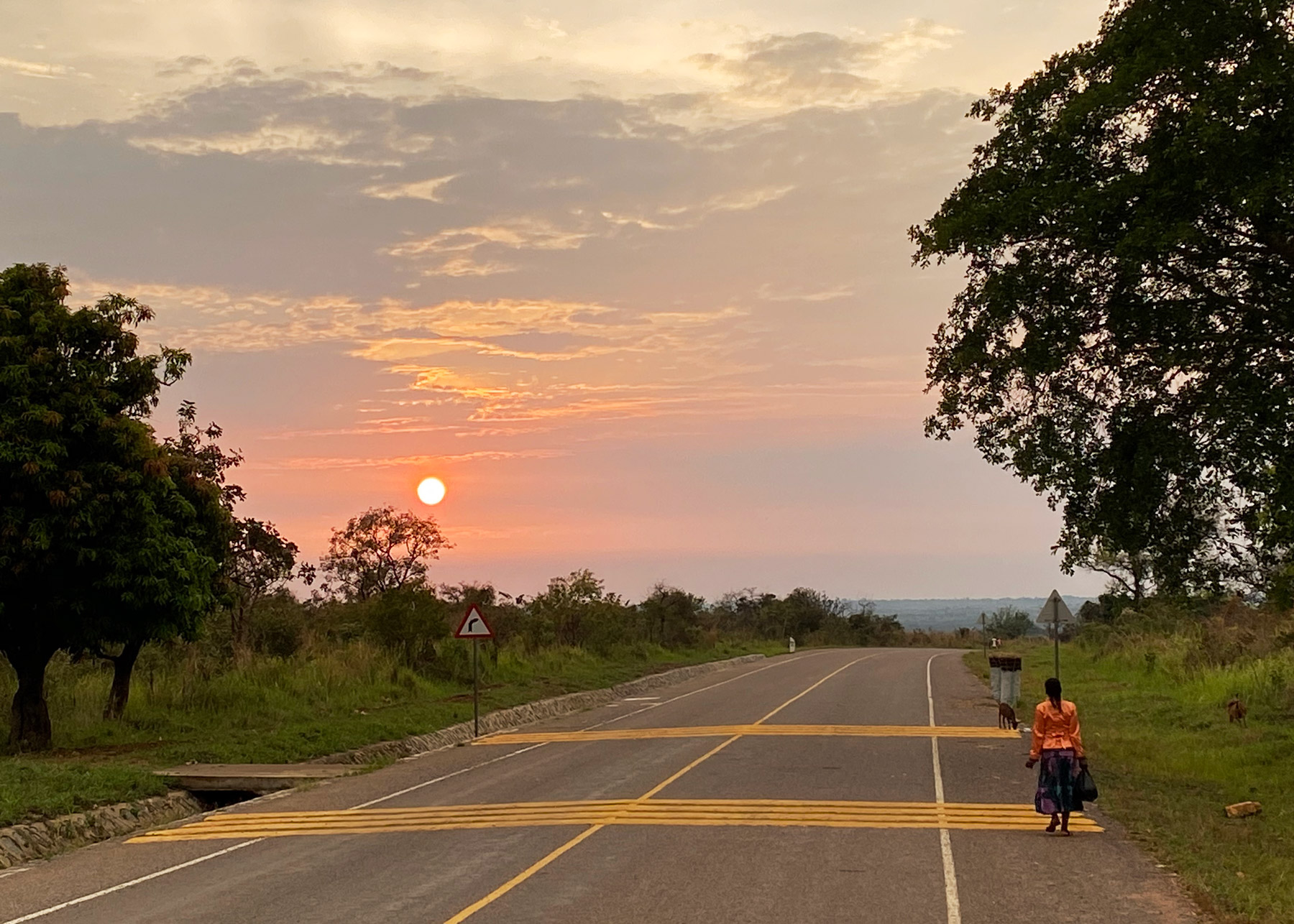 Uganda sunset